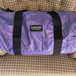 Rareform California Iridescent Purple Large Duffel Bag, NWT